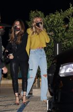 PETRA ECCLESTON Oit for Dinner with Friends at Nobu in Malibu 04/10/2021