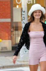 PEYTON KNIGHT at a Photoshoot in New York 04/07/2021