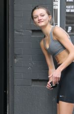 PEYTON KNIGHT at Dogpound Gym in New York 04/21/2021