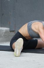 PEYTON KNIGHT at Dogpound Gym in New York 04/21/2021