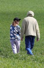 PHOEBE DYNEVOR Out on a Countryside Walk in Stoke 04/25/2021
