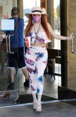 PHOEBE PRICE at 24 Hot Chicken & Waffle Bar in Los Angeles 04/16/2021