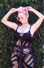 PHOEBE PRICE at a Tennis Courts in Los Angeles 03/31/2021