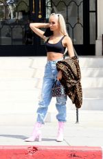 PIA MIA PEREZ Out and About in Los Angeles 04/12/2021