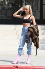 PIA MIA PEREZ Out and About in Los Angeles 04/12/2021