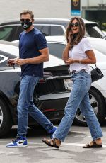 PIA MILLER and Patrick Whitesell Shopping for Jewelry in Beverly Hills 04/07/2021