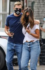 PIA MILLER and Patrick Whitesell Shopping for Jewelry in Beverly Hills 04/07/2021