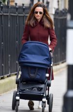 PIPPA MIDDLETON Out in London 04/13/2021