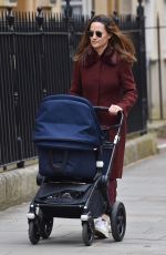 PIPPA MIDDLETON Out in London 04/13/2021