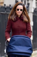 PIPPA MIDDLETON Out in London 04/13/2021