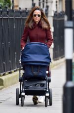 PIPPA MIDDLETON Out in London 04/13/2021