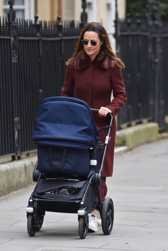 PIPPA MIDDLETON Out in London 04/13/2021