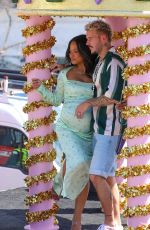 Pregnant CHRISTINA MILIAN Celebrates Opening of Her Beignet Box Cafe in Studio City 04/10/2021