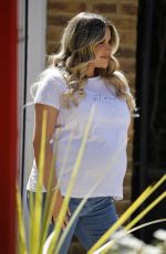 Pregnant GEORGIA KOUSOULOU at a Photoshoot in Essex 04/27/2021