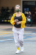 Pregnant HALSEY Out Shopping in Los Angeles 04/21/2021