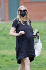 Pregnant KIRSTEN DUNST Out in Los Angeles 04/01/2021