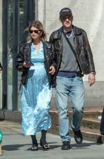 Pregnant PIXIE GELDOF Out and About in London 04/01/2021