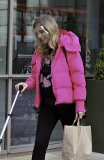Pregnant RACHEL RILEY Leaves Countdown Studios in Manchester 04/14/2021