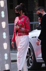 PRIYANKA CHOPRA and Nick Jonas Arrives at 2021 British Academy Film Awards 04/11/2021