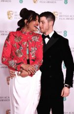 PRIYANKA CHOPRA and Nick Jonas at EE British Academy Film Awards in London 04/11/2021