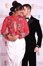 PRIYANKA CHOPRA and Nick Jonas at EE British Academy Film Awards in London 04/11/2021