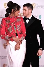 PRIYANKA CHOPRA and Nick Jonas at EE British Academy Film Awards in London 04/11/2021