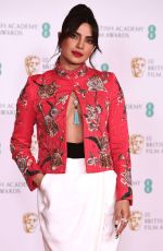 PRIYANKA CHOPRA and Nick Jonas at EE British Academy Film Awards in London 04/11/2021