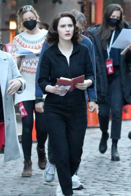 RACHEL BROSNAHAN on the Det of The Marvelous Mrs. Maisel 04/24/2021