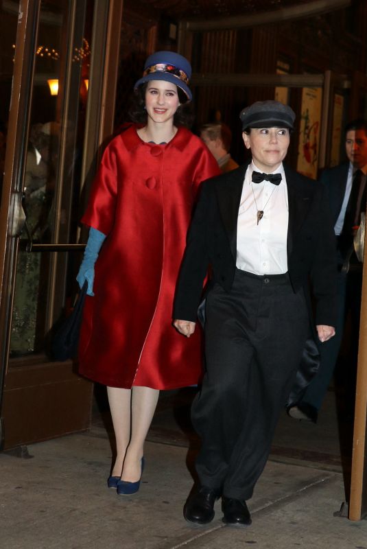 RACHEL BROSNAHAN on the Det of The Marvelous Mrs. Maisel 04/26/2021