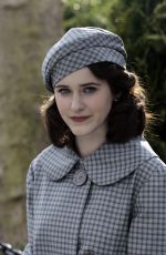 RACHEL BROSNAHAN on the Set of The Marvelous Mrs Maisel in New York 04/01/2021