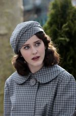 RACHEL BROSNAHAN on the Set of The Marvelous Mrs Maisel in New York 04/01/2021