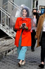 RACHEL BROSNAHAN on the Set of The Marvelous Mrs Maisel in New York 04/13/2021