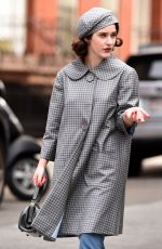 RACHEL BROSNAHAN on the Set of The Marvelous Mrs Maisel in New York 04/27/2021