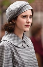 RACHEL BROSNAHAN on the Set of The Marvelous Mrs Maisel in New York 04/27/2021