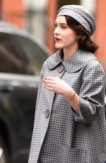 RACHEL BROSNAHAN on the Set of The Marvelous Mrs Maisel in New York 04/27/2021