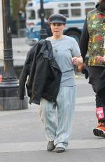 RACHEL BROSNAHAN on the Set of The Marvelous Mrs. Maisel in Washington Square Park in New York 04/29/2021
