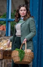 RACHEL SHENTON on the Set of All Creatures Great And Small in North Yorkshire 04/07/2021