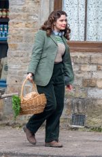RACHEL SHENTON on the Set of All Creatures Great And Small in North Yorkshire 04/07/2021