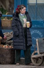 RACHEL SHENTON on the Set of All Creatures Great And Small in North Yorkshire 04/07/2021