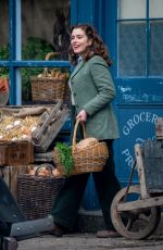 RACHEL SHENTON on the Set of All Creatures Great And Small in North Yorkshire 04/07/2021