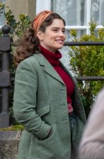 RACHEL SHENTON on the Set of All Creatures Great And Small in North Yorkshire 04/10/2021