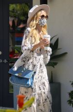 RACHEL ZOE at Starbucks Coffee at Malibu Country Mart 04/10/2021