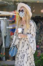RACHEL ZOE at Starbucks Coffee at Malibu Country Mart 04/10/2021