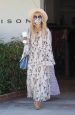 RACHEL ZOE at Starbucks Coffee at Malibu Country Mart 04/10/2021