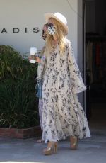 RACHEL ZOE at Starbucks Coffee at Malibu Country Mart 04/10/2021