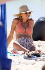 REBECCA JUDD Out at a Beach in Sdyney 04/12/2021