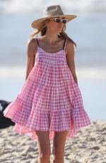 REBECCA JUDD Out at a Beach in Sdyney 04/12/2021