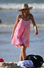 REBECCA JUDD Out at a Beach in Sdyney 04/12/2021