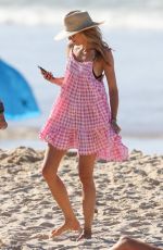 REBECCA JUDD Out at a Beach in Sdyney 04/12/2021