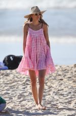 REBECCA JUDD Out at a Beach in Sdyney 04/12/2021